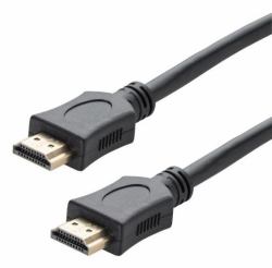 connektgear 26-70204K καλώδιο HDMI 2 m HDMI Τύπος A [Standard] Μαύρος [Μαύρο] (2M HDMI V2.0 4K UHD CABLE M-M - GOLD CONNECTORS)