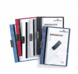Durable Duraquick εξώφυλλο αναφοράς Μαύρος [Μαύρο] (Durable DURAQUICK A4 Folder Black [20])