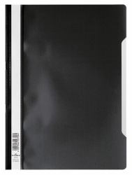 Durable 2573-01 εξώφυλλο αναφοράς Πολυπροπυλένιο Μαύρος [Μαύρο], Διαφανής (Durable Clear View A4 Folder Black [50])