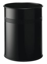 Durable 3300 Μαύρος [Μαύρο] Ατσάλι (Durable Perforated Waste Bin 15L Black)