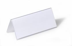 Durable 805019 μη μεταλλική πινακίδα Διαφανής (Durable Place Name Holder 61x150mm [25])