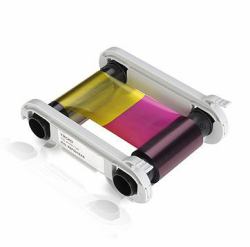 Evolis R5F002EAA μελανοταινία εκτυπωτή Μαύρος [Μαύρο], Κυανός [Κυανό], Κόκκινο, Κίτρινο (Colour ribbon, YMCKO - for up to 200cards)