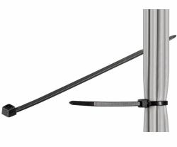 Microconnect CABLETIE3 δεματικό Δεματικό καλωδίου τύπου ladder Μαύρος [Μαύρο] 100 τεμάχια (Cable tie 100pcs Black 203mm - X 2,5mm 200mm X 2,5mm, UV - ...