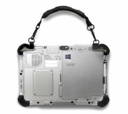 Panasonic PCPE-INFG1B1 strap Tablet EVA [Ethylene Vinyl Acetate], Vinyl Black (FZ-G1 MOBILITY BUNDLE - HANDLE / SHOULDER STRAP-PLASTIC)