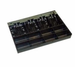 apg Solutions PK-15TA-M5-BX δίσκος μετρητών Μαύρος [Μαύρο] (S100 MULTI-CURRENCY GBP TILL - INSERT [8 COINS X 4 BILLS])