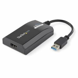 StarTech.com USB32HDPRO κάρτα γραφικών USB 1920 x 1200 εικονοστοιχεία Μαύρος [Μαύρο] (USB TO HDMI ADAPTER EXTERNAL - DISPLAY VIDEO CONVERTER DONGLE)