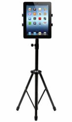 CoreParts MSPP2909 holder Black (Universal Tripod Stand for - 7"-10.1" tablets Tablet - Multi-Direction Height 66-120cm - Warranty: 12M)