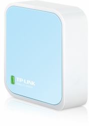 TP-Link TL-WR802N ασύρματος δρομολογητής Γρήγορο ethernet Μονή ζώνη [2.4 GHz] Μπλε, Λευκός [Άσπρος] (TP-LINK WLAN 300MBit Pocket Router [2T2R] TL...