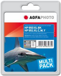 AgfaPhoto APHP950SETXLC δοχείο μελάνης 2 τεμάχια Μαύρος [Μαύρο], �...