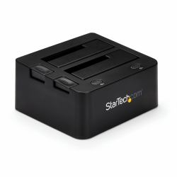 StarTech.com UNIDOCKU33 docking station δίσκων αποθήκευσης USB 3.2 Gen 1 [3.1 Gen 1] Type-B Μαύρος [Μαύρο] (USB 3.0 UNIVERSAL HDD DOCK - - 2.5/3.5IN SATA + IDE - UASP)