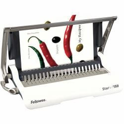 Fellowes Star+ 150 150 φύλλα Γκρι, Λευκός [Άσπρος] (Star+ 150 Comb Binder)