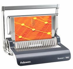 Fellowes Quasar+ 500 500 φύλλα Kάρβουνο, Γκρι (QUASAR+ 500 COMB BINDER 5627701)