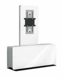 Vogel's PVF 4112 εξοπλισμός τηλεδιάσκεψης (Vogel's Professional PVF 4112 - Stand - for flat panel / video conferencing system - lockable - white - screen size: up to 90" - fl...