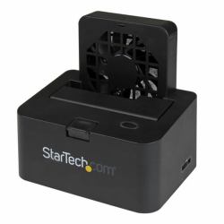 StarTech.com SDOCKU33EF docking station δίσκων αποθήκευσης USB 3.2 Gen 1 [3.1 Gen 1] Type-B + eSATA Μαύρος [Μαύρο] (DOCKING STATION FOR 2.5/3.5IN - SATA HDD - ESATA USB ...