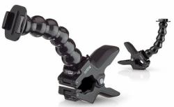GoPro Jaws Στήριγμα κάμερας (Jaws: Clamp Mount - Jaws, Camera mount, - Universal, GoPro, Curved surface, Universal, Black - Warranty: 12M)