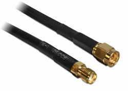 DeLOCK 5m SMA m/f coaxial cable CFD200 (Delock forlÃ¦ngerkabel til antenne - 5)