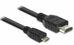 DeLOCK 83296 προσαρμογέας καλωδίου βίντεο 3 m Micro USB HDMI Μαύρος [Μαύρο] (Delock Cable MHL male > High Speed HDMI male 3 m)