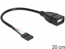 DeLOCK 83291 Εσωτερικό Καλώδιο USB (Delock USB intern til ekstern kabel)
