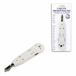 LogiLink WZ0001A πένσα καλωδίων Λευκός [Άσπρος] (Tool LSA Punch Down Tool for - LSA/IDC contacts - Warranty: 12M)