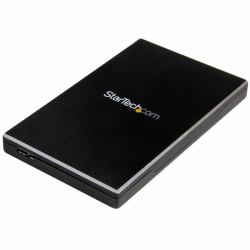 StarTech.com USB 3.1 [10 Gbps] Enclosure for 2.5” SATA Drives (USB 3.1 SINGLEDRIVE ENCLOSURE - FOR 2.5 SATA SSD/HDD ALUMINUM)