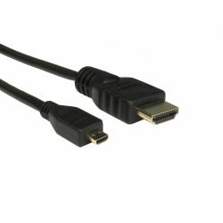 Cables Direct CDLHD4-MICRO050 HDMI cable 5 m HDMI Type A [Standard] HDMI Type D [Micro] Black (CDL 5m HDMI [A] to Micro HDMI [D])