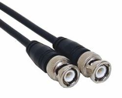 Cables Direct BNC - BNC, 1m ομοαξονικό καλώδιο Μαύρος [Μαύρο] (CDL 1m BNC Cable)