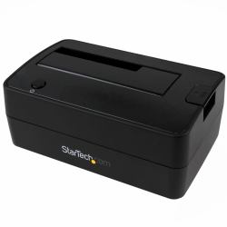 StarTech.com SDOCKU313 docking station δίσκων αποθήκευσης USB 3.2 Gen 2 [3.1 Gen 2] Type micro-B Μαύρος [Μαύρο] (1BAY USB 3.1 GEN 2 SATA DOCK - TOOLFREE + TRAYLESS WITH ...