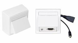 Vivolink WI221170 socket-outlet HDMI + 3.5mm White (Wall Connection HDMI+ 3,5mm - inc Thorsmann wall box . - Warranty: 12M)