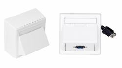 Vivolink WI221185 socket-outlet USB White (Wall Connection Box USB 3.0 - inc Thorsmann wall box . - Warranty: 12M)