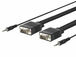 Vivolink PROVGAS30 καλώδιο VGA 30 m VGA [D-Sub] Μαύρος [Μαύρο] (PRO VGA + AUDIO M - M - . - Warranty: 1188M)
