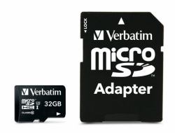 Verbatim Pro 32 GB MicroSDHC UHS Κατηγορία 10 (Verbatim PRO - flashhukommelseskort -)