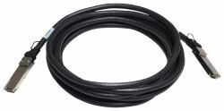 HPE Networking Comware X240 40G QSFP+ QSFP+ 5m Direct Attach Copper Cable InfiniBand & Καλώδιο Οπτικών Ινών SFP+ Μαύρος [Μαύρο] (X240 40G Qsfp+/Qsfp+ 5M - Networking Ca...