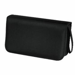 Hama CD Wallet Nylon 80, black 80 discs (Hama CD Wallet 80 - omslag til CD/DVD)