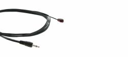 Kramer Electronics C-A35M/IRE-10 καλώδιο σήματος 3 m Μαύρος [Μαύρο] (C-A35M/IRE-10 - 3m 3.5mm to Single IR Emitter Cable - Black)