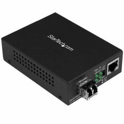 StarTech.com MCM1110MMLC μετατροπέας δικτυακών μέσων 1000 Mbit/s 850 nm Πολλαπλών λειτουργιών Μαύρος [Μαύρο] (10/100/1000 ETHERNET NETWORK TO...