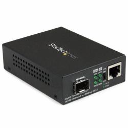 StarTech.com MCM1110SFP μετατροπέας δικτυακών μέσων 1000 Mbit/s Πολλαπλών λειτουργιών, Απλού τύπου Μαύρος [Μαύρο] (COPPER ETHERNET ...