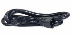 APC PWR Cord C19 - C20, 4.5 m Μαύρος [Μαύρο] 4,57 m C19 σύνδεσμος C20 σύνδεσμος (POWER CORD C19 TO C20 4.5M)