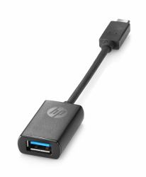HP USB-C to USB 3.0 Adapter καλώδιο USB USB 3.2 Gen 1 [3.1 Gen 1] 0,1409 m Μαύρος [Μαύρο] (USB-C to USB 3.0 Adapter - **New Retail** - Warranty: 12M)