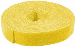 LogiLink KAB0051 ταινία χαρτικών 4 m Κίτρινο 1 τεμάχια (Cable strap [Hook and Loop], - yellow, width: 16 mm, coil, 4 - m - Warranty: 48M)