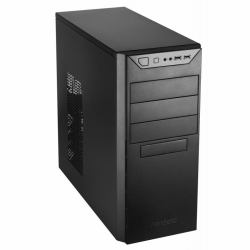 Antec VSK4000B-U3/U2 Tower Μαύρος [Μαύρο] (Antec VSK-4000B-U3/U2 Mid Tower Case, 1 x USB 3.0 / 1 x USB 2.0, Galvanized Steel, Vented Side Panel, 1 x Pre-Installed Fans, ATX, Micro-ATX, M...