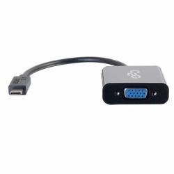 C2G USB 3.1 USB Type C to VGA Adapter - USB C to VGA Black (Legrand USB 3.1 USB-C To VGA Video Adapter-Black [Lifetime warranty])