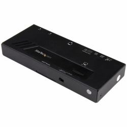 StarTech.com 2-Port HDMI Automatic Video Switch - 4K with Fast Switching - TAA (2PORT 4K HDMI SWITCH WITH FAST - SWITCHING AUTOSENSING EDID CPY)