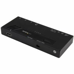 StarTech.com 4-Port HDMI Automatic Video Switch - 4K with Fast Switching - TAA (4PORT 4K HDMI SWITCH WITH FAST - SWITCHING AUTOSENSING EDID CPY)