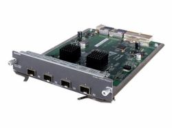 HPE 5800 4-port 10GbE SFP+ Module network switch module 10 Gigabit Ethernet, Fast Ethernet, Gigabit Ethernet (HPE 5800 4-PORT 10GBE SFP+ MODULE)