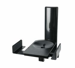 B-Tech BT77 Τοίχος Μαύρος [Μαύρο] (BT77B - Side Clamping Loudspeaker Wall Mount with Tilt & Swivel)