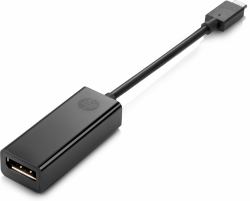 HP USB Type-C to DisplayPort Adapter κάρτα γραφικών USB Μαύρος [Μαύρο] (USB-C to DP Adapter - **New Retail** - Warranty: 12M)