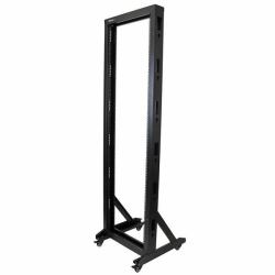 StarTech.com 2POSTRACK42 ράφι για εξυπηρετητές 42U Ελεύθερο ράφι Μαύρος [Μαύρο] (2 POST OPEN FRAME SERVER RACK - NETWORK EQUIPMENT AV MEDIA RACK)