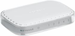 NETGEAR GS605-400PES μεταγωγέας δικτύου Μη διαχειρίσιμος L2 Gigabit Ethernet [10/100/1000] Λευκός [Άσπρος] (5X 10/100/1000 PLATINUM DESKTOP - UNMANAGED S...