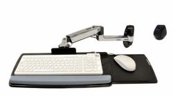 Ergotron LX Wall Mount Keyboard Arm Άργυρος (KEYBOARD ARM WITH 9 EXTN - WALL MOUNT POLISHED ALUMINIUM)