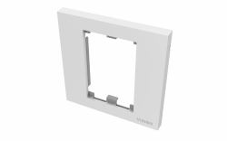 Vision TC3 SURR1G διακόπτης & εξωτερικό κάλυμμα Λευκός [Άσπρος] (Modular AV faceplate component - single-gang UK surround - frame which accommodates two modules...